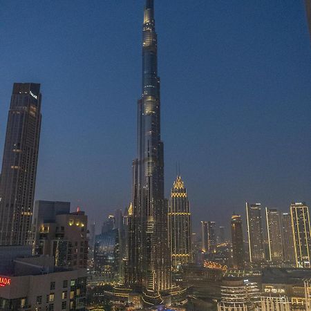 Downtown Gem, Full Burj Khalifa & Dubai Fountain Views, Luxury Amenities Apartment Exterior photo